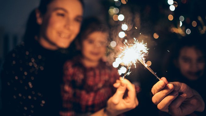 Silvester mit Kindern