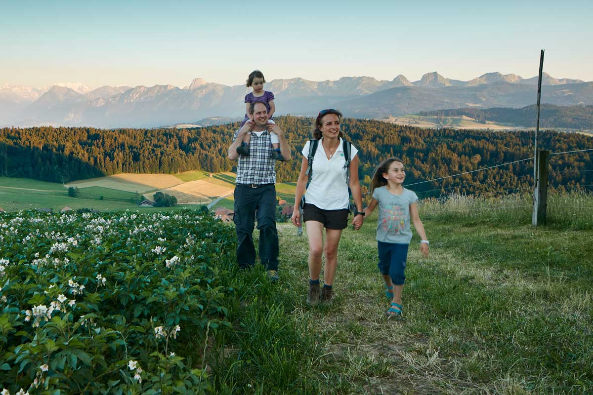 Die Region Bern bietet für Familien viele tolle Ausflüge.