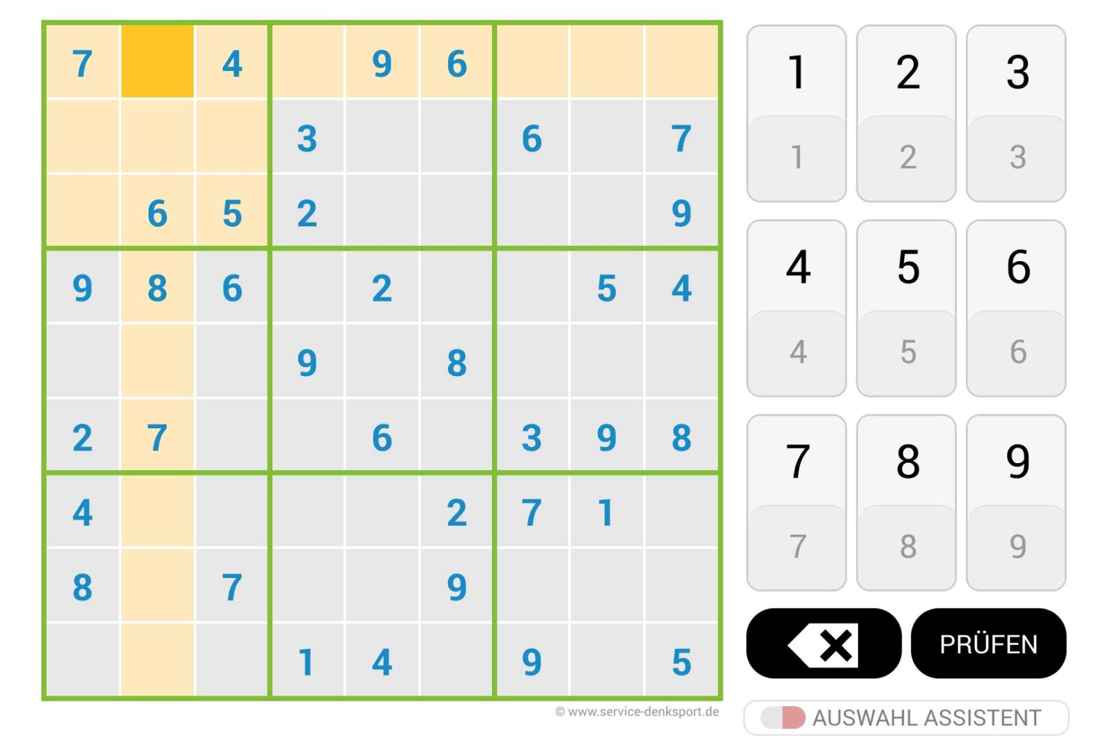 Vorschau von Sudoku